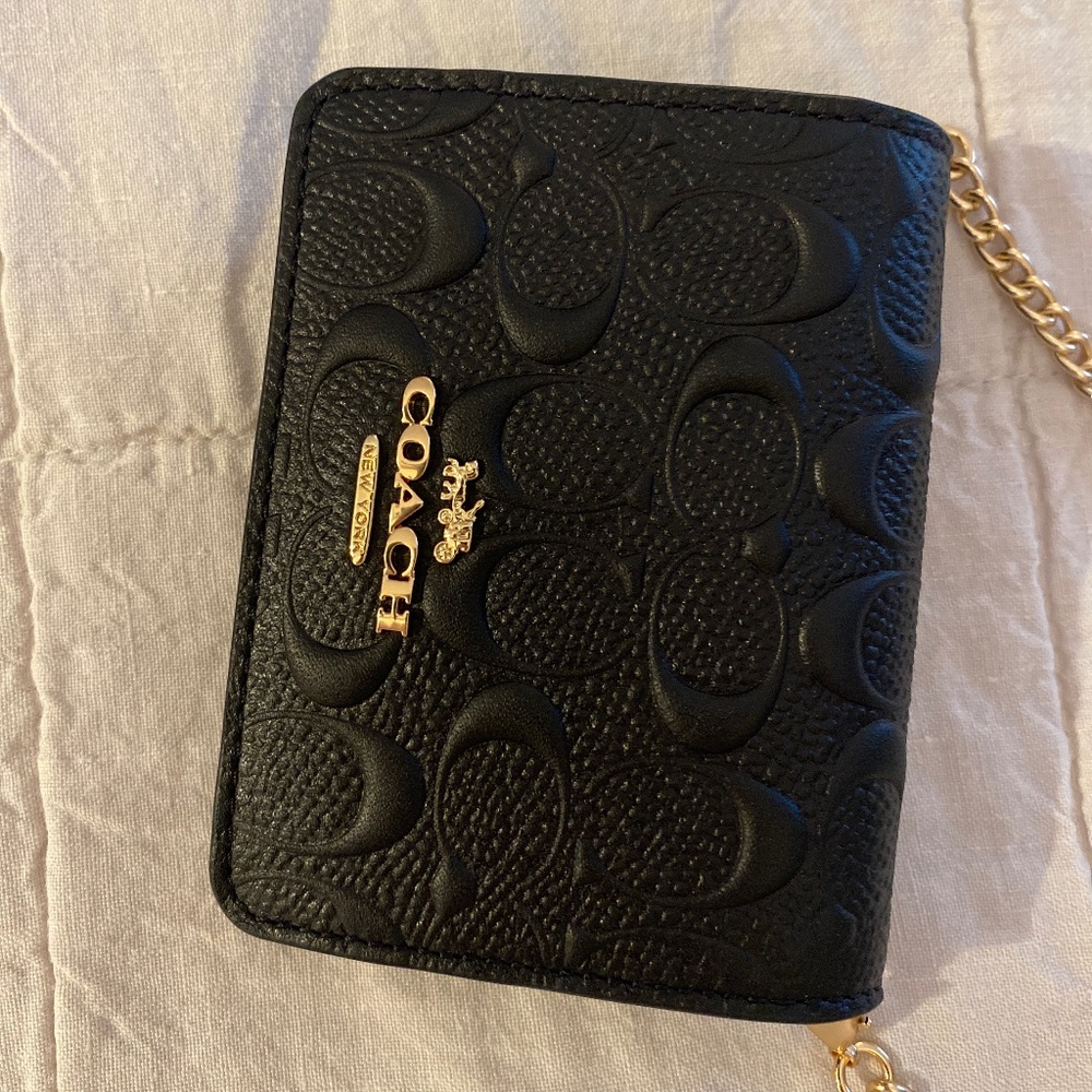 Coach change purse (new)